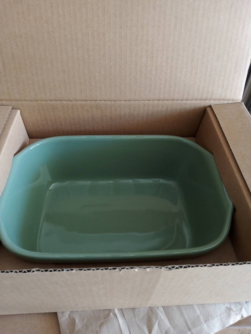 Our Place Sage Green Glazed Ceramic Baking Dish, 2.25QT/2L, No Offers